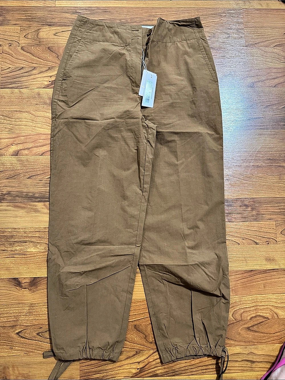 Brown Cargo Jogger Pants NWT